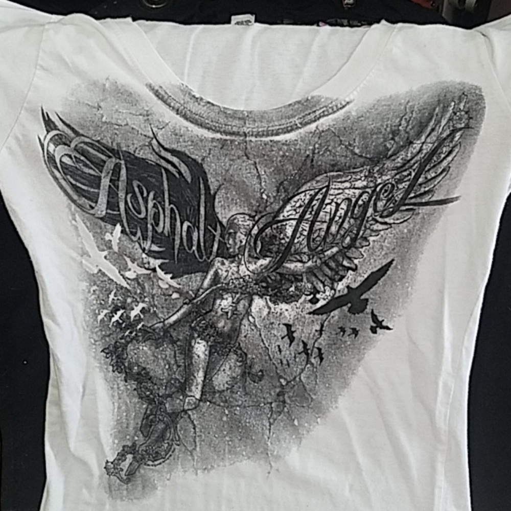 Womens long sleeve biker shirt